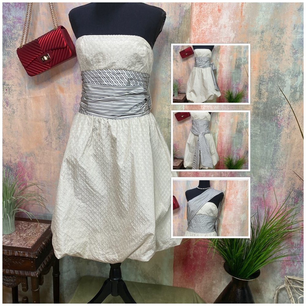 Bcbgmaxazria Strapless Transformable Cocktail Dre… - image 1